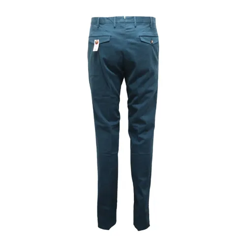 Pt01 - Trousers > Chinos - Blue - Pt01 - Modalova