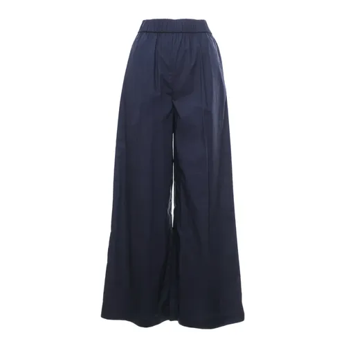 Trousers > Wide Trousers - - Patrizia Pepe - Modalova