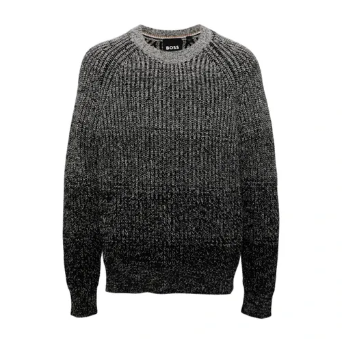 Knitwear > Round-neck Knitwear - - Hugo Boss - Modalova