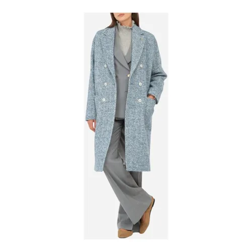 Coats > Double-Breasted Coats - - Manuel Ritz - Modalova
