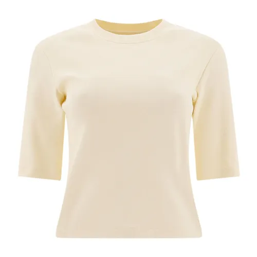 Tops > T-Shirts - - Sandbeige - Modalova