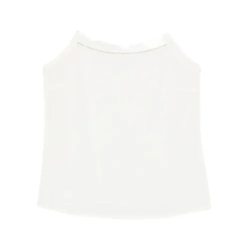 Tops > Sleeveless Tops - - Peserico - Modalova