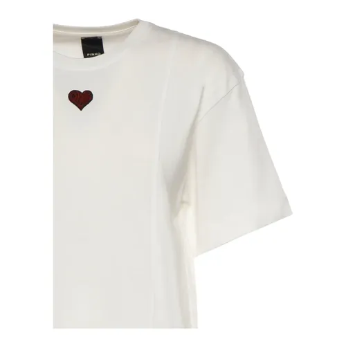 Pinko - Tops > T-Shirts - White - Pinko - Modalova