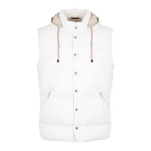 Jackets > Vests - - Brunello Cucinelli - Modalova
