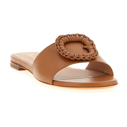 Shoes > Flip Flops & Sliders > Sliders - - Santoni - Modalova