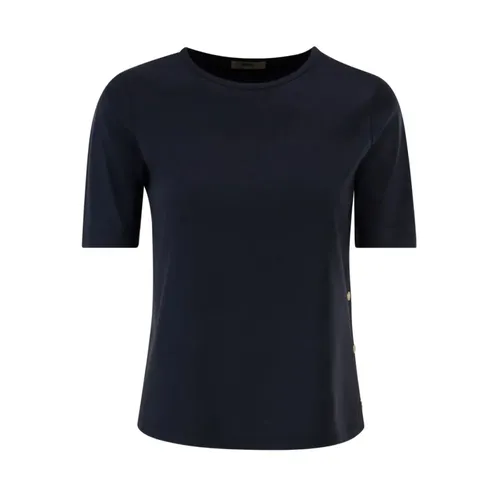 Herno - Tops > T-Shirts - Blue - Herno - Modalova