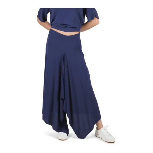 Trousers > Wide Trousers - - Alessia Santi - Modalova