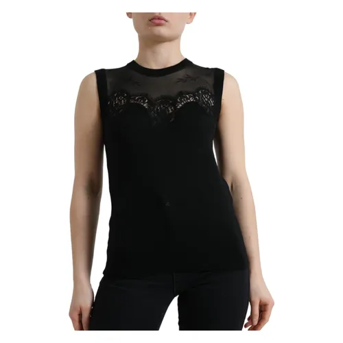 Tops > Sleeveless Tops - - Dolce & Gabbana - Modalova