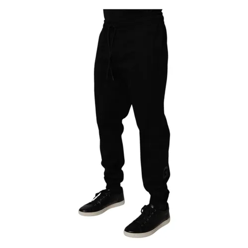 Trousers > Sweatpants - - Dolce & Gabbana - Modalova