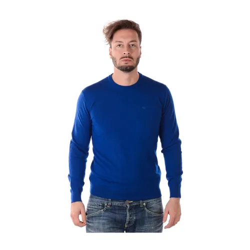 Knitwear > Round-neck Knitwear - - Emporio Armani - Modalova
