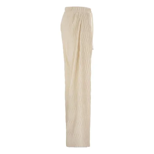 Trousers > Wide Trousers - - Herno - Modalova
