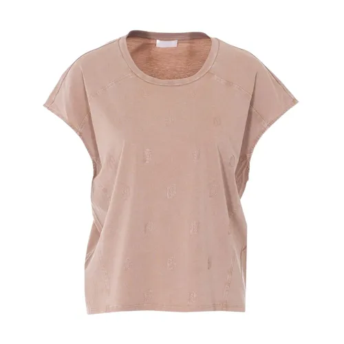 Liu Jo - Tops > T-Shirts - Beige - Liu Jo - Modalova