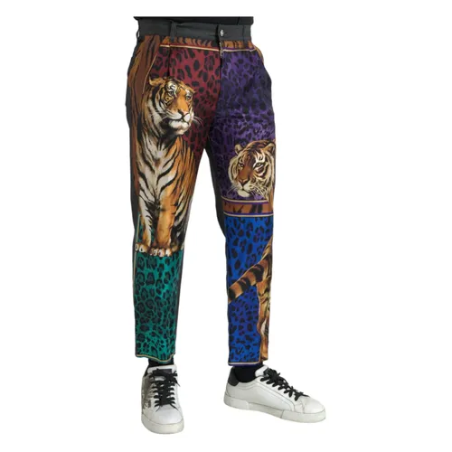 Trousers > Slim-fit Trousers - - Dolce & Gabbana - Modalova