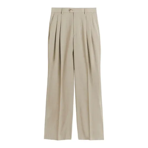 Trousers > Wide Trousers - - Sand - Modalova