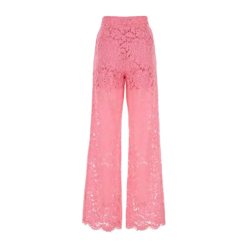Trousers > Wide Trousers - - Dolce & Gabbana - Modalova