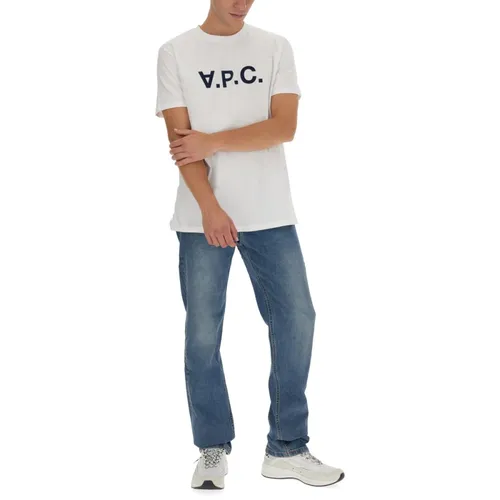A.p.c. - Tops > T-Shirts - White - A.p.c. - Modalova