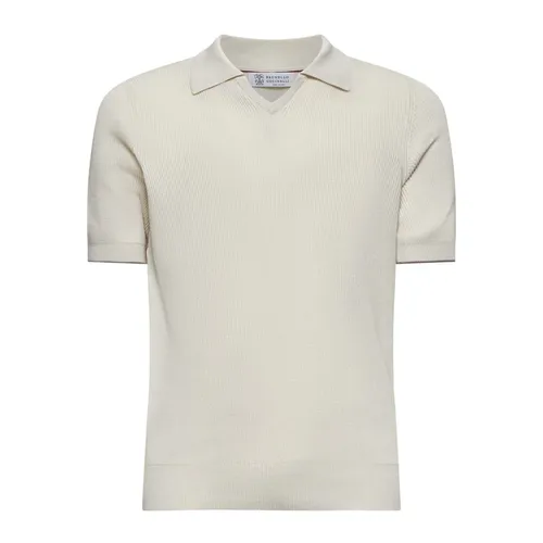 Tops > Polo Shirts - - Brunello Cucinelli - Modalova
