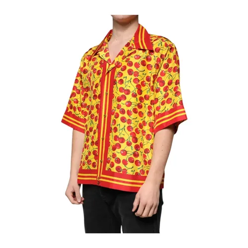 Shirts > Short Sleeve Shirts - - Dolce & Gabbana - Modalova