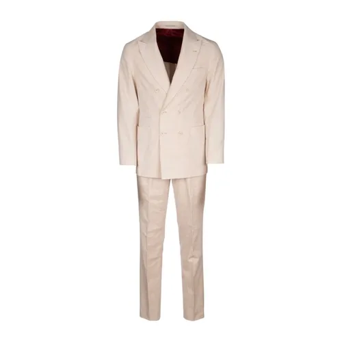 Suits > Suit Sets > Double Breasted Suits - - Brunello Cucinelli - Modalova