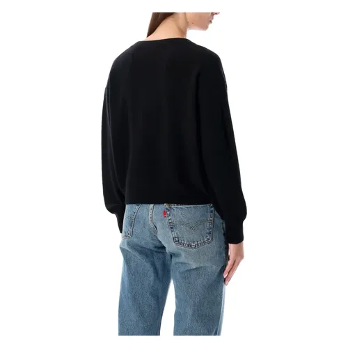 Knitwear > V-neck Knitwear - - American Vintage - Modalova