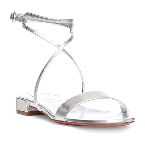 Shoes > Sandals > Flat Sandals - - Christian Louboutin - Modalova