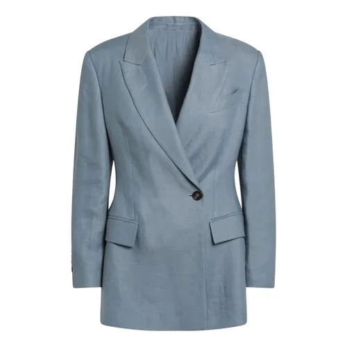 Jackets > Blazers - - Brunello Cucinelli - Modalova