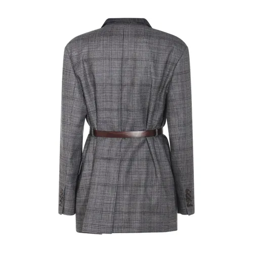 Jackets > Blazers - - Brunello Cucinelli - Modalova