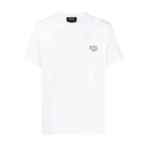 A.p.c. - Tops > T-Shirts - White - A.p.c. - Modalova