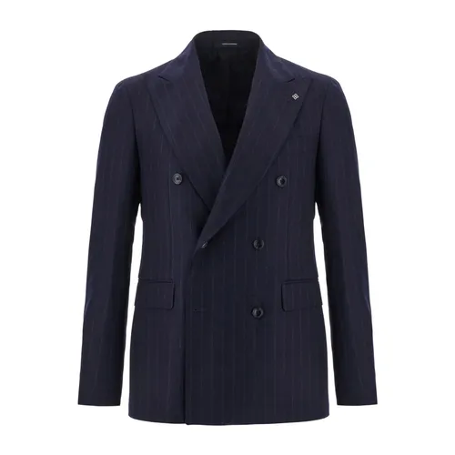 Suits > Suit Sets > Double Breasted Suits - - Tagliatore - Modalova