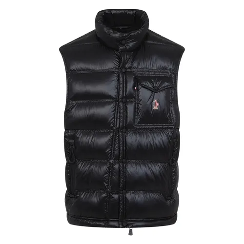 Moncler - Jackets > Vests - Black - Moncler - Modalova