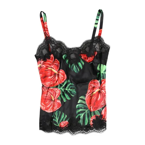 Tops > Sleeveless Tops - - Dolce & Gabbana - Modalova
