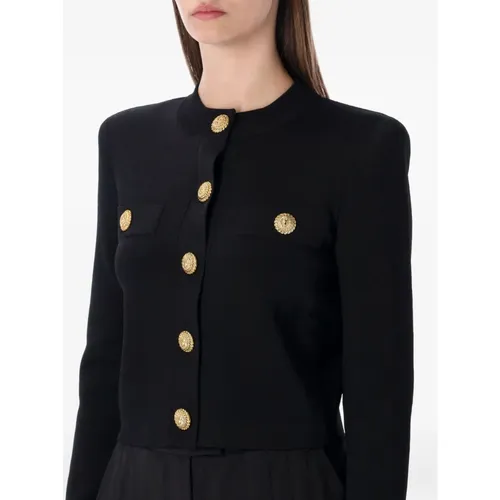 Knitwear > Cardigans - - Balmain - Modalova
