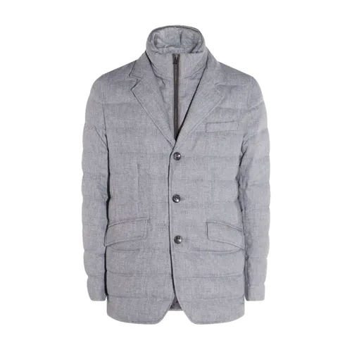Herno - Jackets > Blazers - Gray - Herno - Modalova