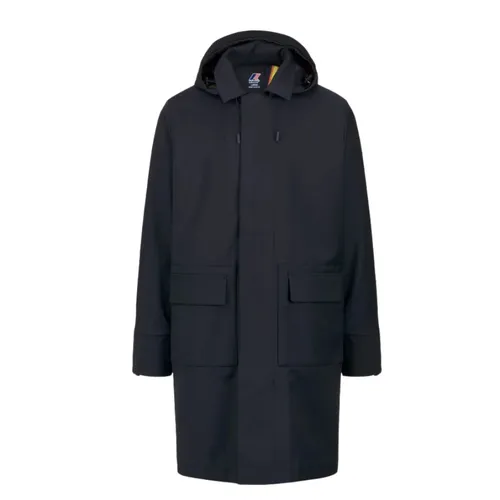 K-Way - Coats > Parkas - Blue - K-Way - Modalova