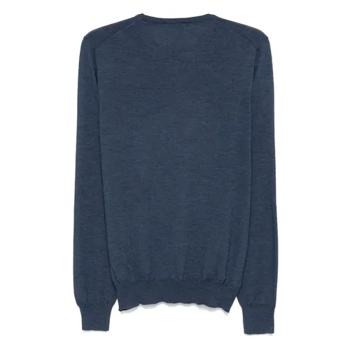 Knitwear > Round-neck Knitwear - - Barba - Modalova