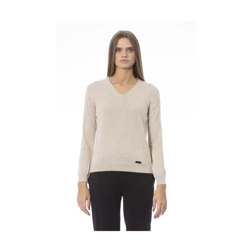 Knitwear > V-neck Knitwear - - Baldinini - Modalova