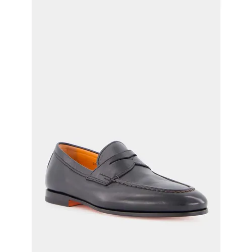 Shoes > Flats > Loafers - - Santoni - Modalova