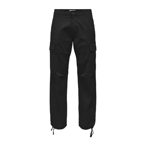 Trousers > Straight Trousers - - Only & Sons - Modalova