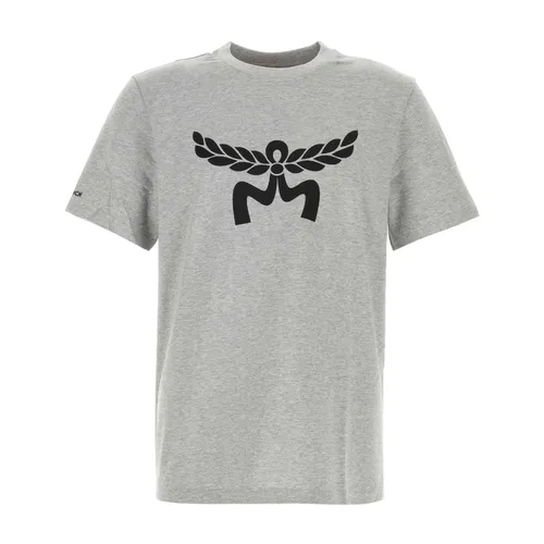 MCM - Tops > T-Shirts - Gray - MCM - Modalova