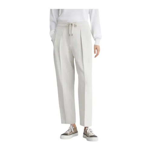 Trousers > Straight Trousers - - Brunello Cucinelli - Modalova