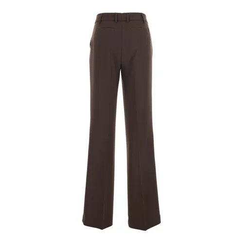 Trousers > Wide Trousers - - Plain - Modalova