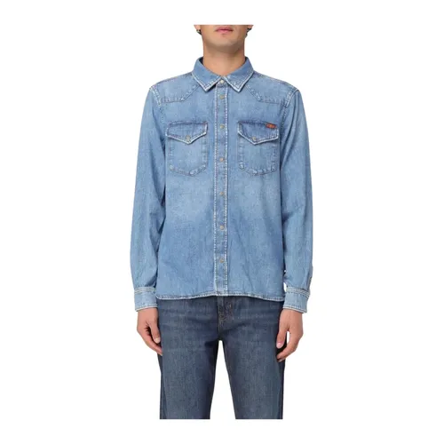 Shirts > Denim Shirts - - 7 For All Mankind - Modalova