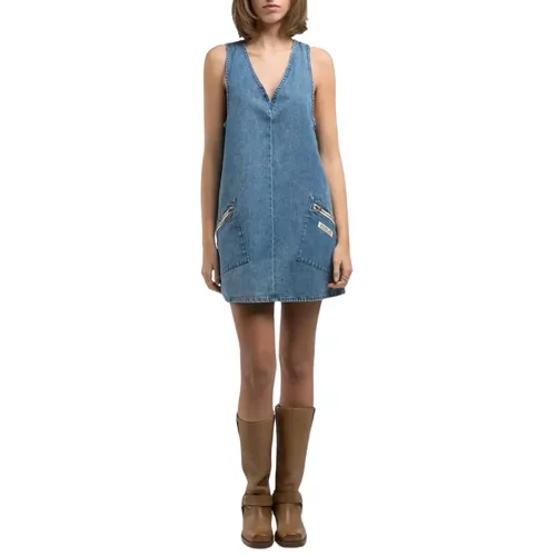 Dresses > Day Dresses > Short Dresses - - Replay - Modalova