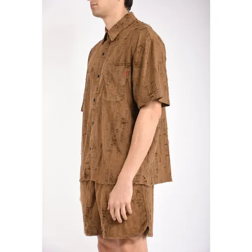 Shirts > Short Sleeve Shirts - - Acupuncture - Modalova