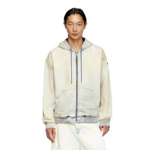 Sweatshirts & Hoodies > Zip-throughs - - Diesel - Modalova