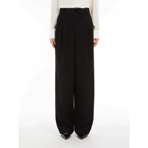 Trousers > Wide Trousers - - Max Mara Studio - Modalova