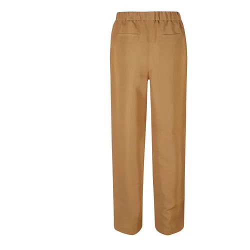 Trousers > Wide Trousers - - Fabiana Filippi - Modalova