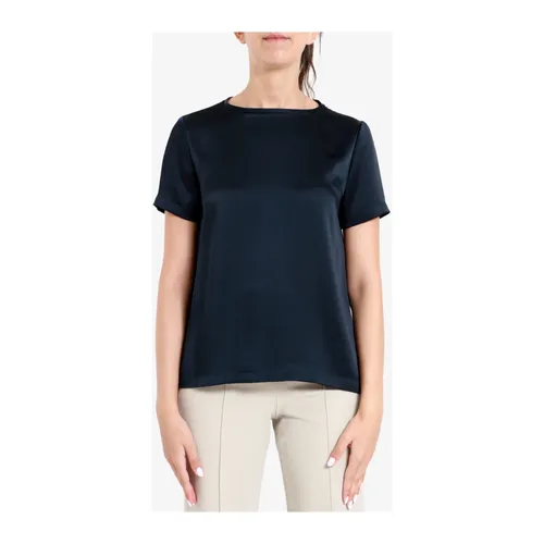 Max Mara - Tops > T-Shirts - Blue - Max Mara - Modalova