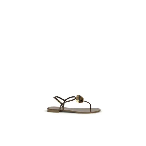 Shoes > Sandals > Flat Sandals - - Giuseppe Zanotti - Modalova