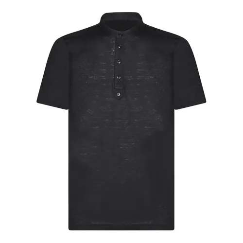 Lardini - Tops > T-Shirts - Black - Lardini - Modalova